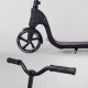 Самокат двоколісний Best Scooter Чорний (72378) з PU колесами