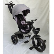 Дитячий триколісний Велосипед TURBOTRIKE (MT 1001-1 Smart Grey) поворотне сидіння