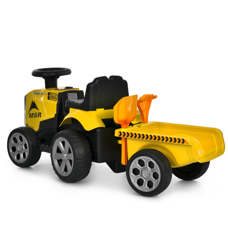 Дитячий електромобіль Bambi (M 6346ER-6) жовтий