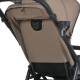 Коляска дитяча EL CAMINO MALTA (ME 1182 Coffe Beige) москітна сітка, дощовик, підстак., чохол