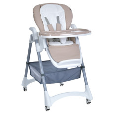 Дитячий Стільчик для годування EL CAMINO STEADY (ME 1177 Cream Beige)