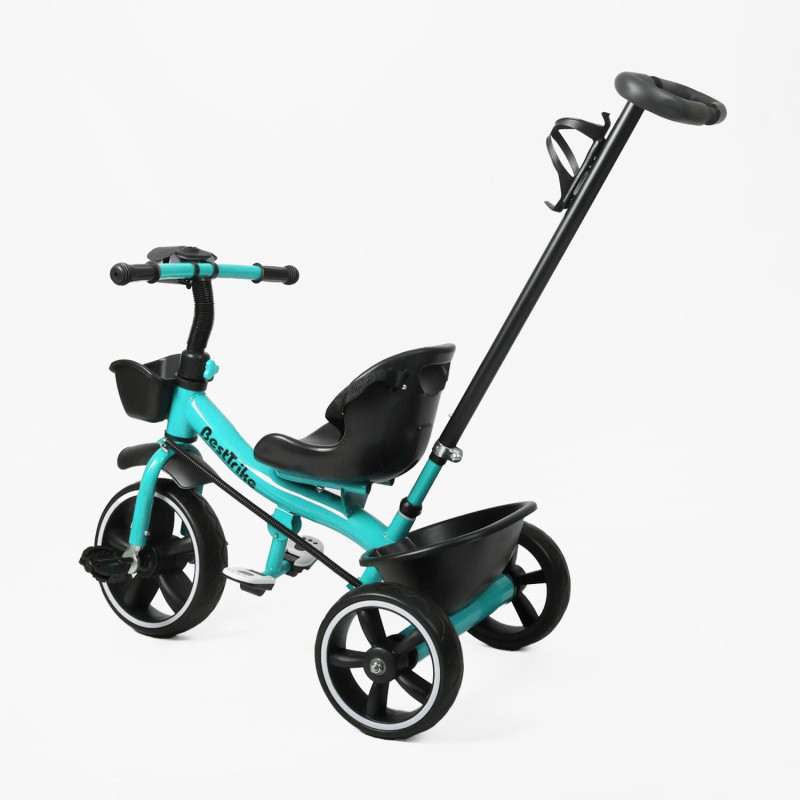 Дитячий триколісний велосипед Best Trike (BS-7920-34) колеса EVA, сталева рама, батьківська ручка
