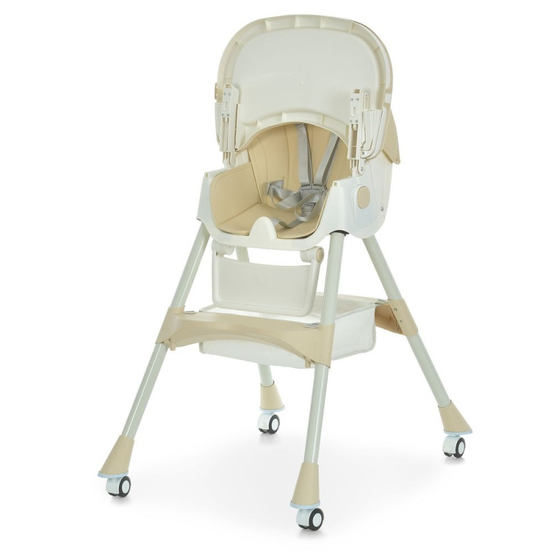 Стільчик для годування Kidoro (M 6302 Beige) складний