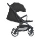 Дитяча прогулянкова Коляска EL CAMINO BEYA (ME 1127-B Black) з чохлом на ніжки