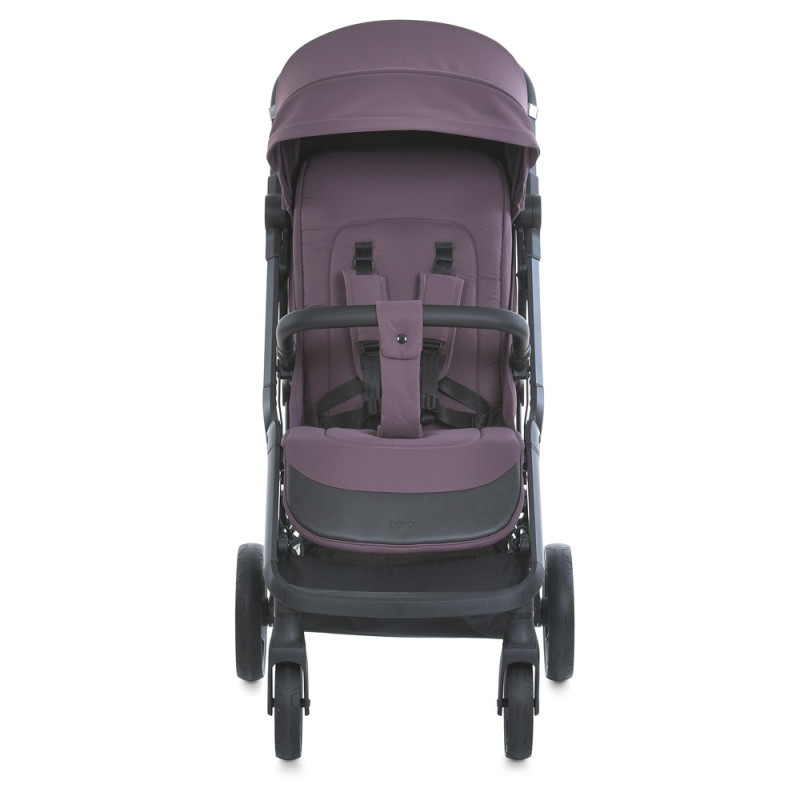 Дитяча прогулянкова Коляска EL CAMINO BEYA (ME 1127-B Vintage Plum) з чохлом на ніжки