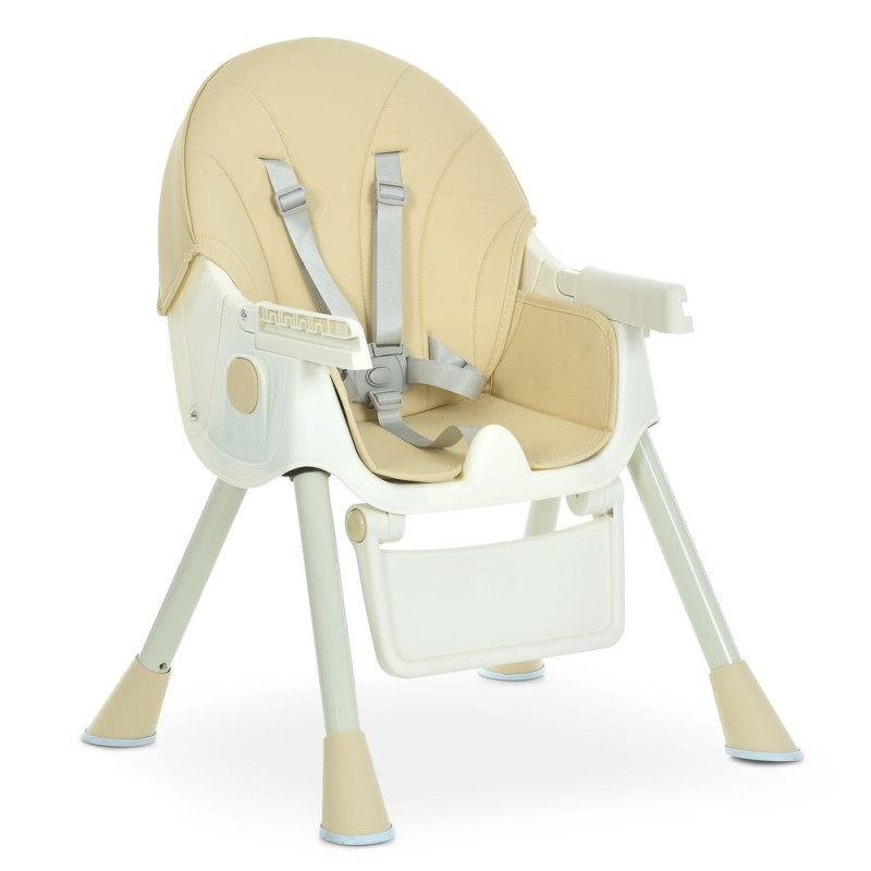 Стільчик для годування Kidoro (M 6302 Beige) складний