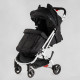 Коляска прогулянкова дитяча JOY "Elegans" (A-43081) чорний