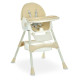 Стільчик для годування Kidoro (M 6302 Beige) складний