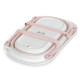 Дитяча Ванночка (ME 1151 PLUS Peony Pink) з термометром, силікон, складана