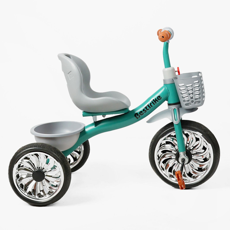 Дитячий триколісний Велосипед "Best Trike" (BS-40250 / BS-402-50) колеса EVA, сталева рама, кошик