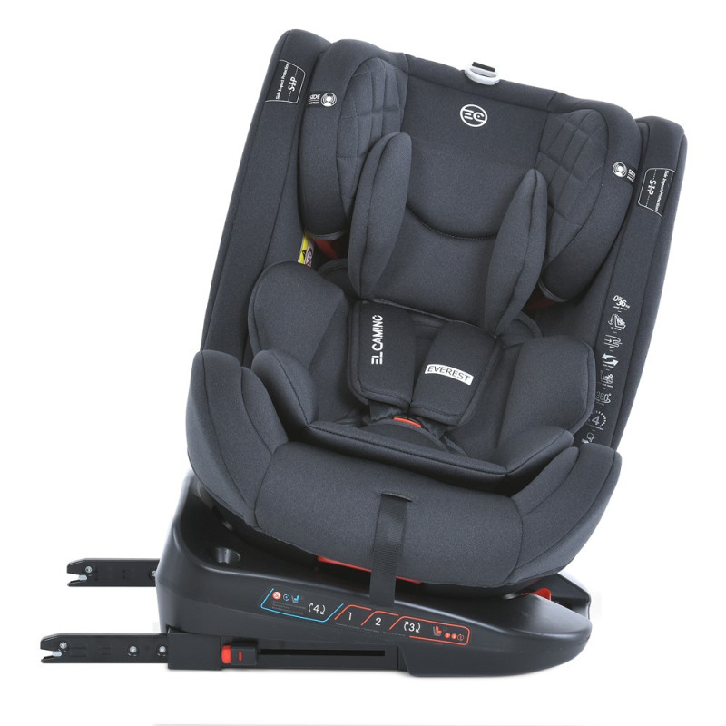 Автокрісло дитяче El Camino EVEREST (ME 1114 Black)