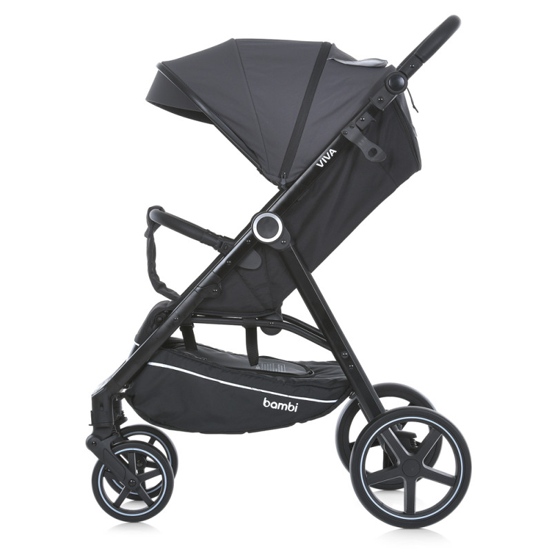 Коляска дитяча BAMBI (M 5723 VIVA Ash gray) сірий