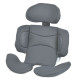 Дитяче автокрісло EL CAMINO i-HOLD (ME 1188 Shadow Gray) Група 0+I, II, III, Top Tether, isofix, поворот 360