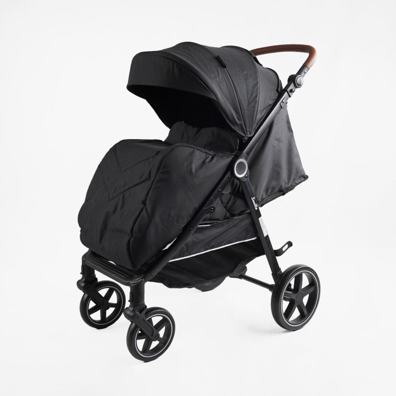 Дитяча прогулянкова Коляска "JOY" Sevillia (S-62892) чорний