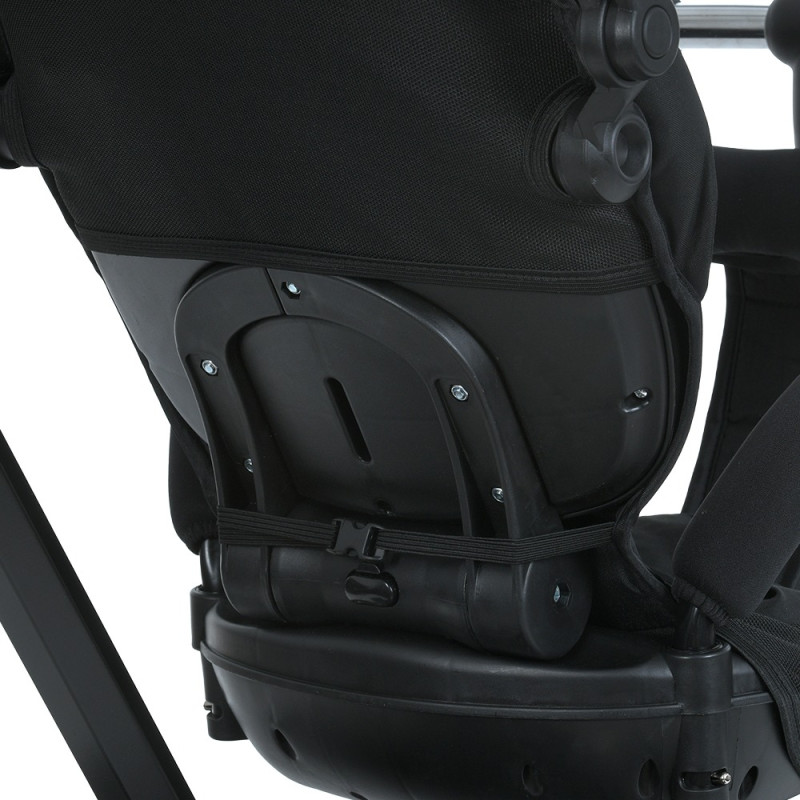 Дитячий триколісний Велосипед TURBOTRIKE (MT 1001-1 Elegant Black) поворотне сидіння