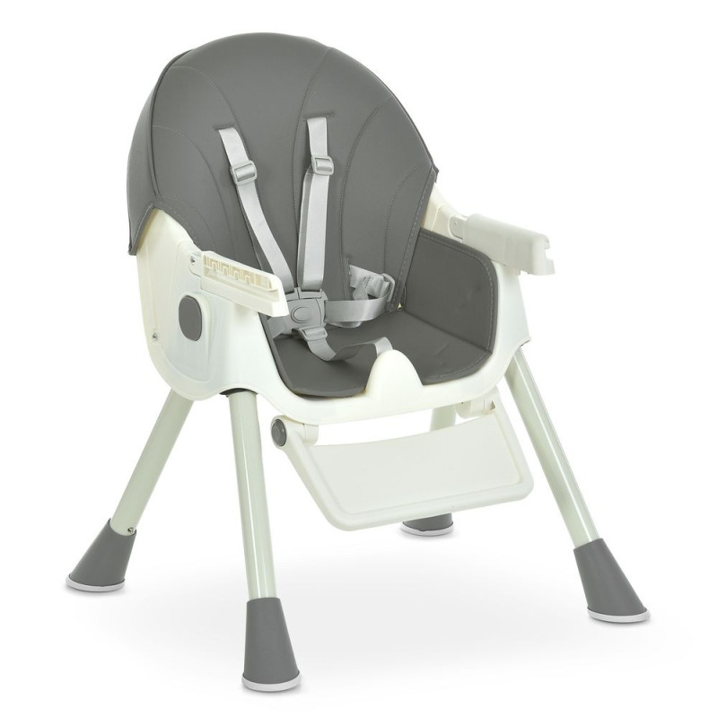 Стільчик для годування Kidoro (M 6302 Gray) складний