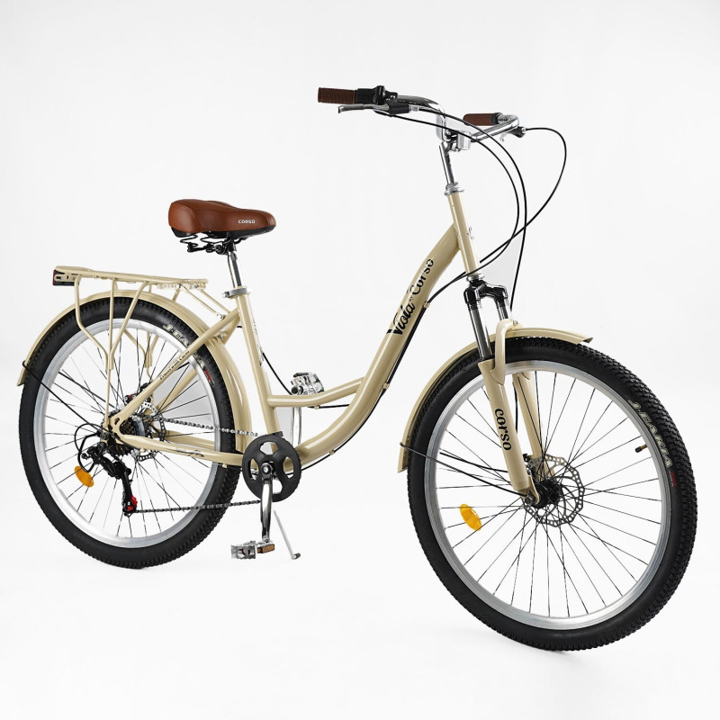 Велоcипед міський Corso «Viola» 26 дюймів (VL-26704)