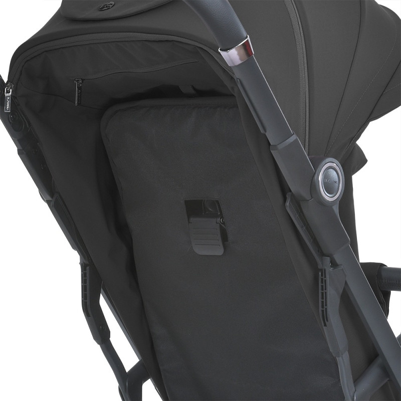 Дитяча прогулянкова Коляска EL CAMINO BEYA (ME 1127-B Black) з чохлом на ніжки
