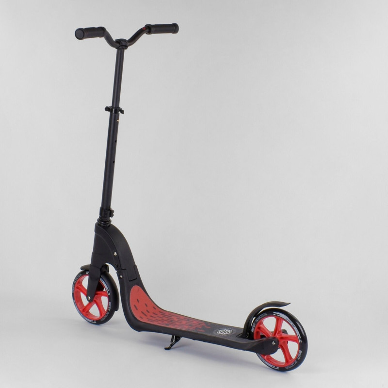 Самокат двоколісний Best Scooter Червоний (18424) з PU колесами