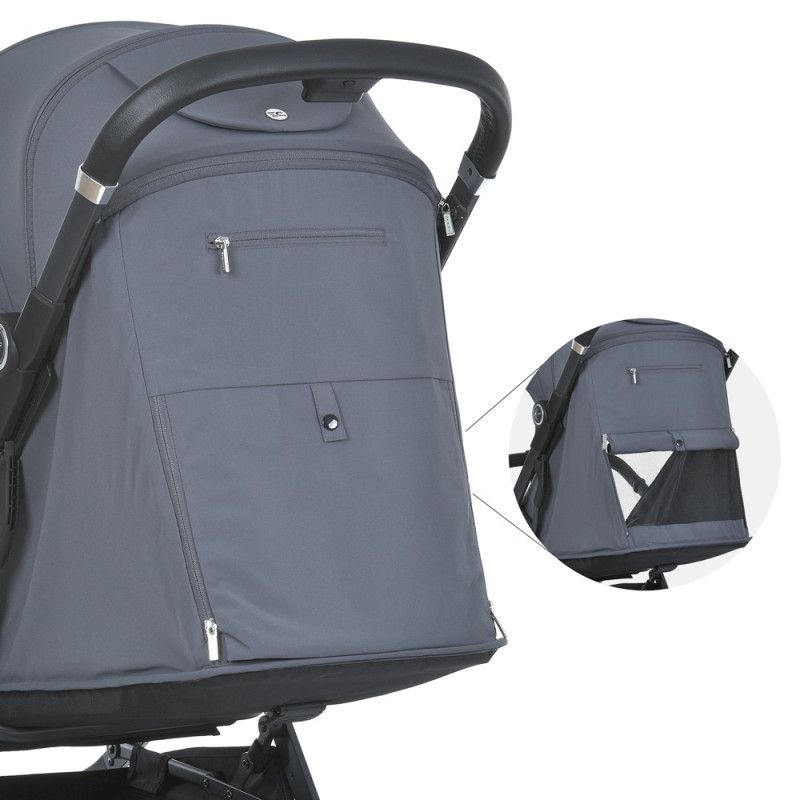 Коляска дитяча EL CAMINO BEYA (ME 1127-S Midnight Gray) сірий