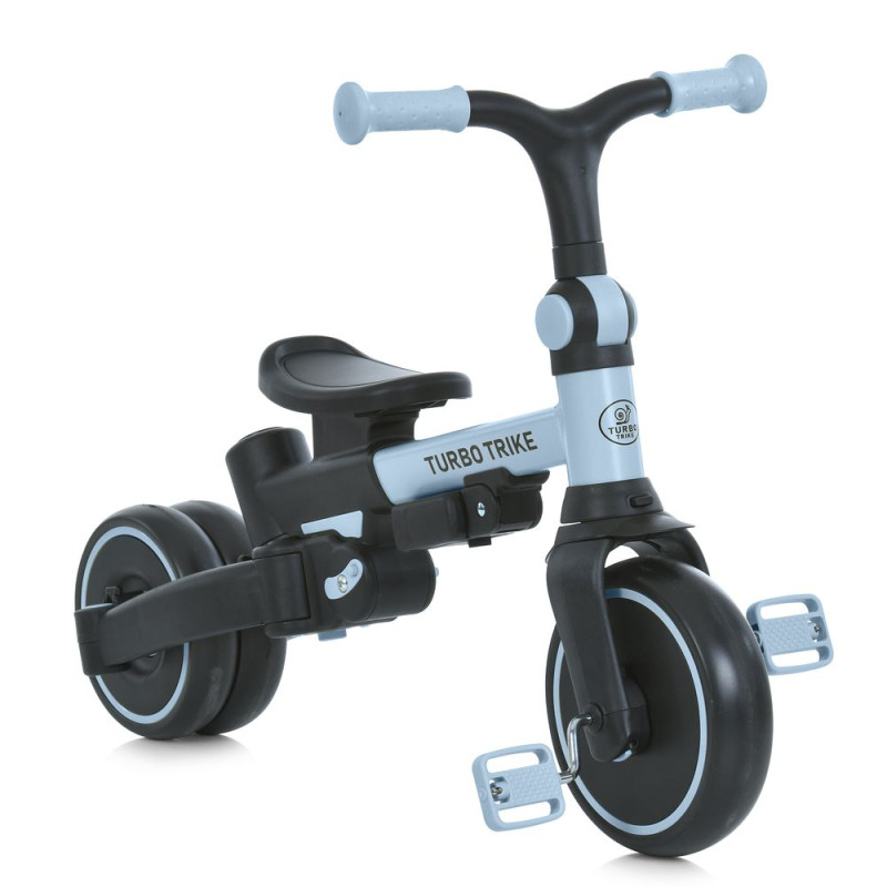 Дитячий триколісний Велосипед TURBOTRIKE (MT 1036 blue) складне кермо