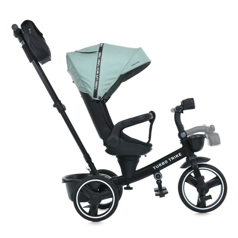 Дитячий триколісний Велосипед TURBOTRIKE (MT 1002-1 Frost Green) поворотне сидіння