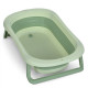 Дитяча Ванночка (ME 1151 PLUS Pale Green) з термометром, силікон, складана