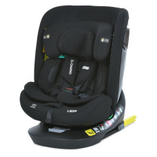 Дитяче автокрісло EL CAMINO i-HOLD (ME 1188 Black) Група 0+I, II, III, Top Tether, isofix, поворот 360