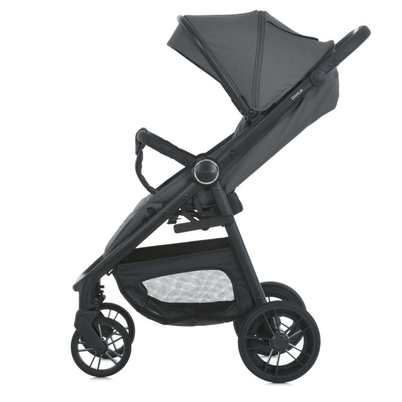 Дитячий візочок прогулянковий EL CAMINO DAHLIA (ME 1181 Volcanic Gray) чохол