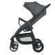 Дитячий візочок прогулянковий EL CAMINO DAHLIA (ME 1181 Volcanic Gray) чохол