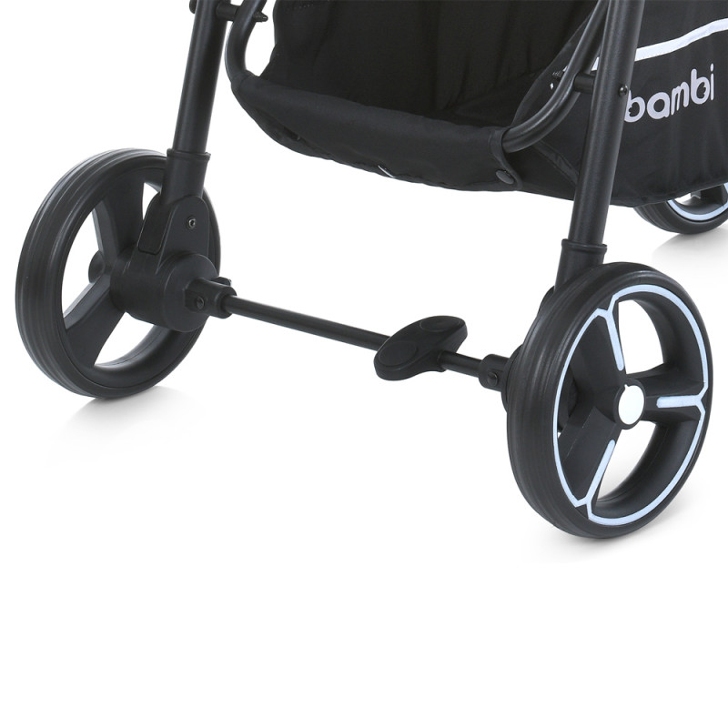 Коляска дитяча BAMBI (M 4249-2 Black Matt) чорний