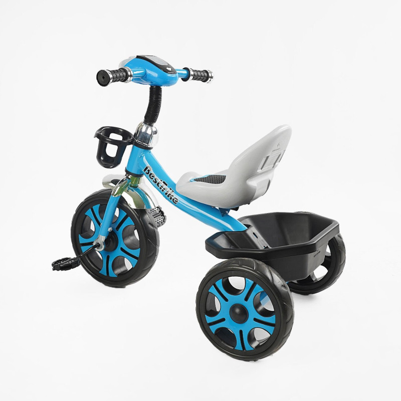 Дитячий триколісний Велосипед "Best Trike" (BS-24513) кошик, музика, світло