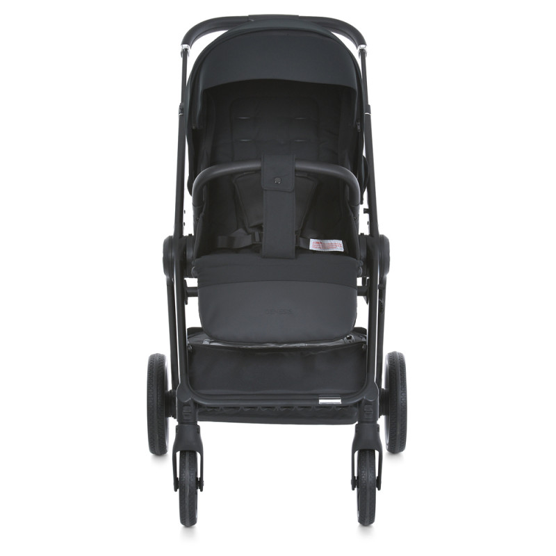 Коляска дитяча EL CAMINO GENESIS 2в1 (ME 1126 Jet Black) чорний
