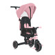 Дитячий триколісний Велосипед TURBOTRIKE (MT 1036 pink) складне кермо