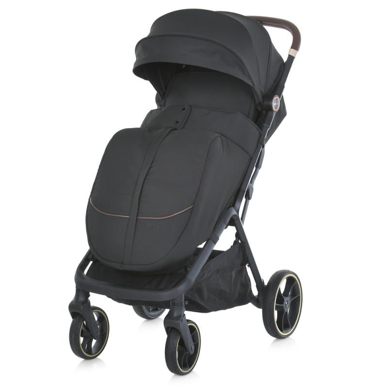 Дитяча коляска EL CAMINO BEYA (ME 1127-G Black)