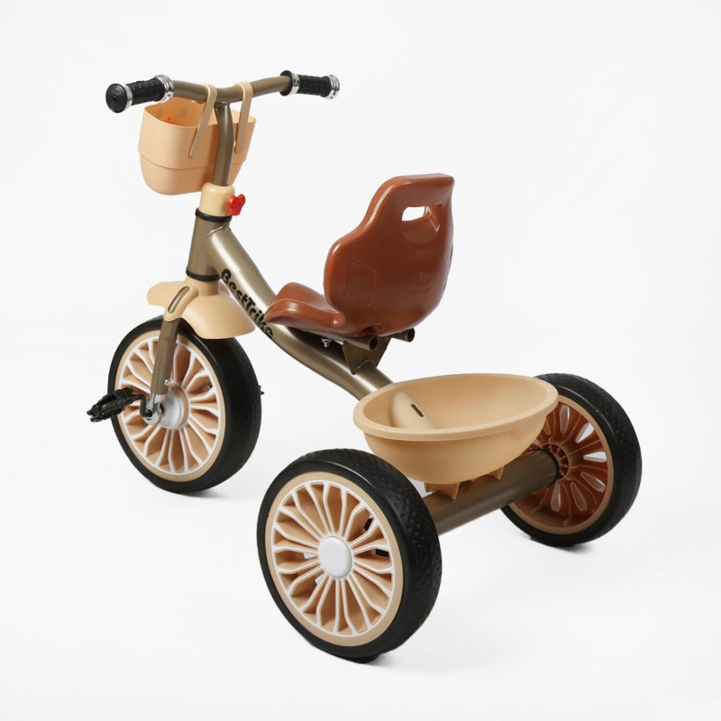 Дитячий триколісний велосипед Best Trike (BS-81694/BS-816-94) колеса EVA, сталева рама, кошик