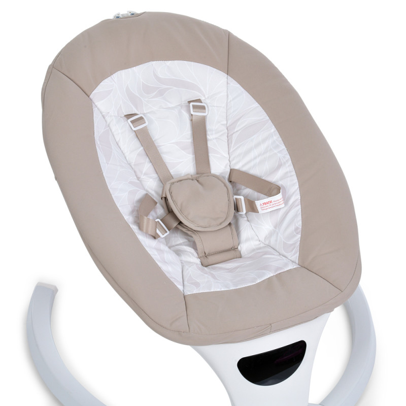 Дитячий Заколисуючий центр EL CAMINO SOUL (ME 1175 Beige) пульт, таймер, 12 мелодій, Bluetooth, APP