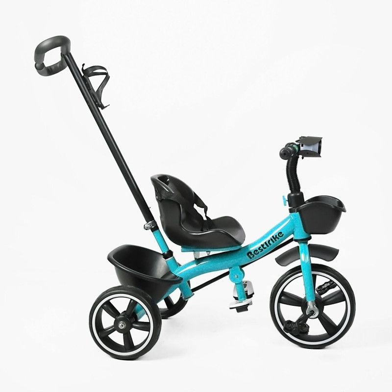 Дитячий триколісний велосипед Best Trike (BS-7920-34) колеса EVA, сталева рама, батьківська ручка