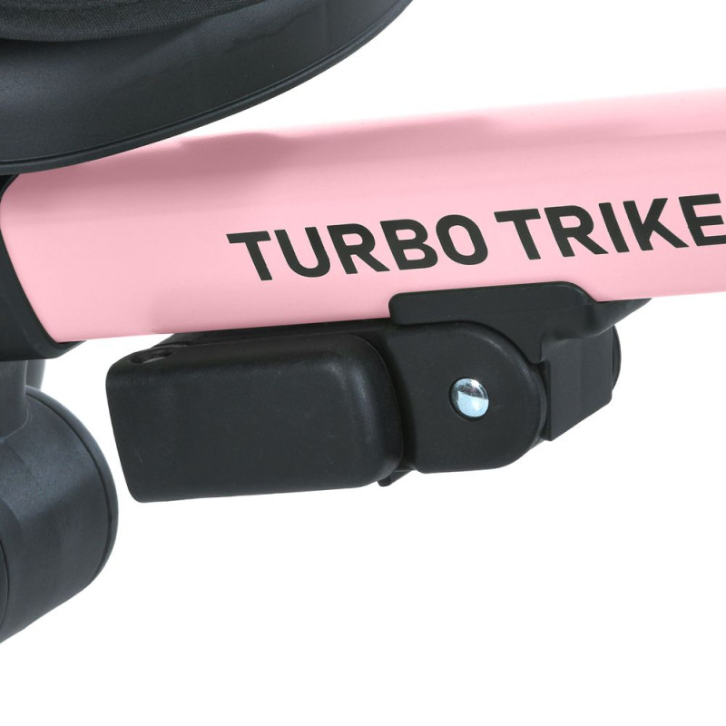 Дитячий триколісний Велосипед TURBOTRIKE (MT 1036 pink) складне кермо