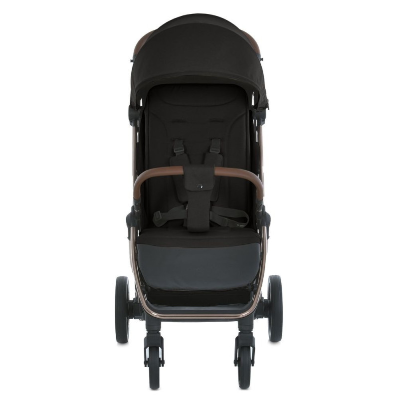 Дитячий візочок прогулянковий EL CAMINO AXIS (ME 1192 Black) з чохлом