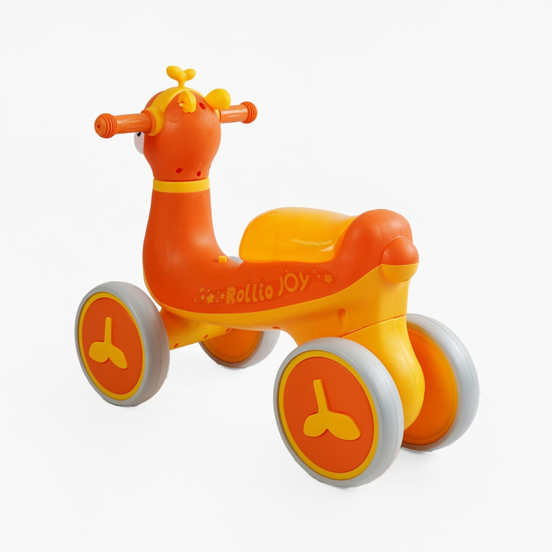Дитячий Велобіг чотириколісний JOY (JS-77300) колеса PU, рама пластик, українське озвучування та підсвічування