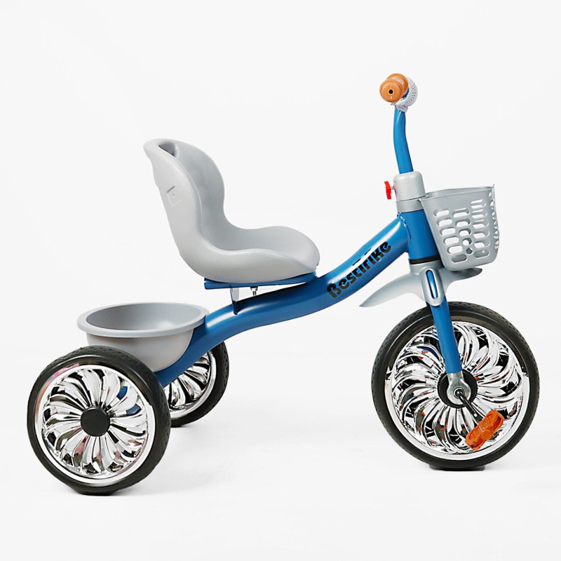 Дитячий триколісний Велосипед "Best Trike" (BS-30711 / BS-307-11) колеса EVA, сталева рама, кошик