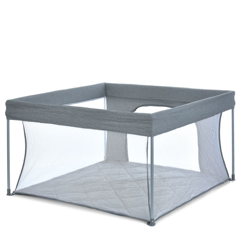 Дитячий манеж ME 1196 SWIFT 4 Dark Gray