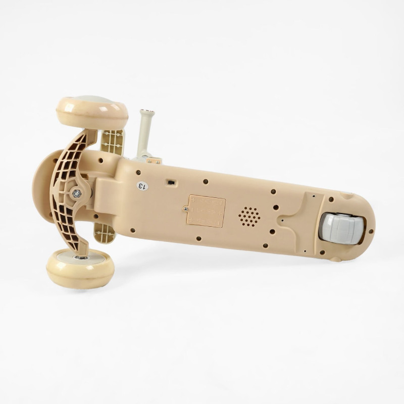 Дитячий триколісний самокат 5в1 "Skyper" (BG-60215) укр. озвучка, світло, дод. колеса