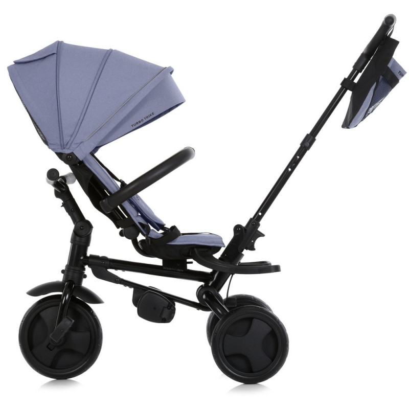Дитячий триколісний Велосипед TURBOTRIKE (MT 1055 Grey) складний, поворотний