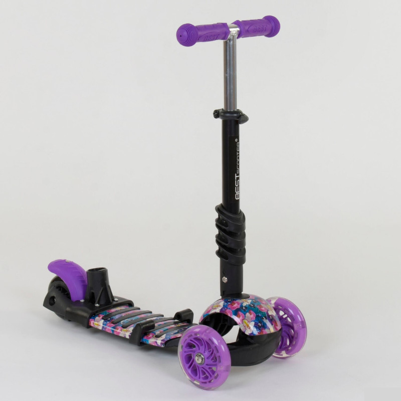 Самокат Best Scooter 5в1 (19870) з підсвічуванням коліс