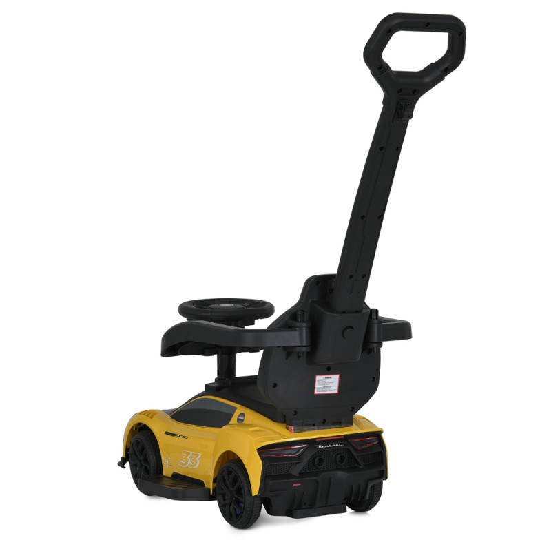 Дитяча Каталка-толокар 2в1 (M 5106-6) жовтий