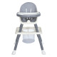 Стільчик для годування-трансформер Bambi (M 6041 Gray) сірий