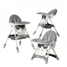 Дитячий Стілець для годування Kidoro One ST-6540 Dark Grey